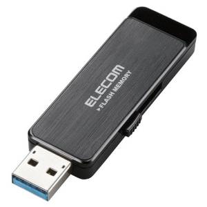 ELECOM エレコム USBフラッシュ/8GB/AESセキュリティ機能付/ブラック/USB3.0(MF-ENU3A08GBK)｜ECJOY！店