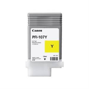 CANON キャノン 染料イエローインク 130ml PFI-107Y(6708B001)