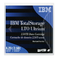 IBM 00V7590 LTO Ultrium6 テープカートリッジ 記憶容量2.5TB(圧縮時6.25TB)