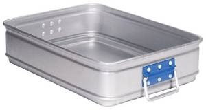 TKG テイケイジイ 遠藤商事 アルミ　カラーハンドル番重　大　１１０青【ABVB302】｜ECJOY！店