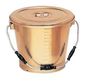 オオイ金属元素 しゅう酸 丸型一重食缶 （にぎり３ヶ付）２１６Ｇ （１６ｌ）【ASY89216】
