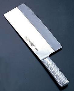 片岡製造所 Brieto-M11pro モリブデン・バナジウム鋼 中華まかない方 ♯3 220×95粍 厚口 本焼 M1167