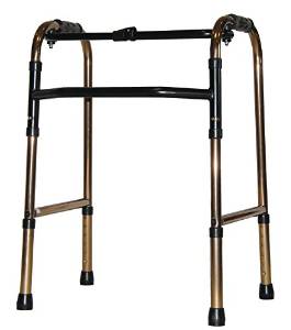 アクション・ジャパン 折りたたみ式歩行器 C2021-BR ブロンズ
