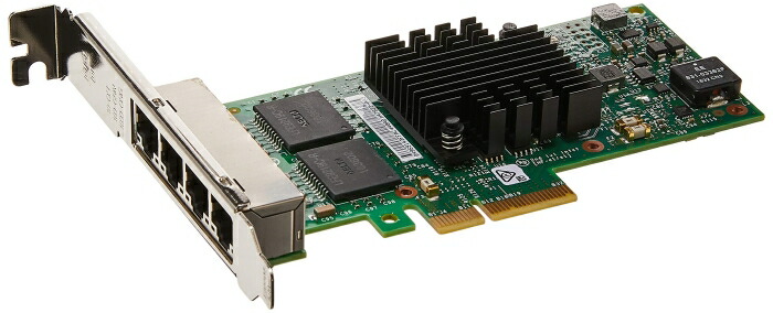 INTEL インテル 網状組織アダプター Gigabit クアッドポートサーバアダプタ I350T4V2 1個