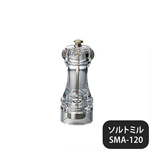 TKG テイケイジイ 遠藤商事 ＩＫＥＤＡ ＳＭＡ－１２０ ソルトミル（アクリル樹脂製）【PSL98】