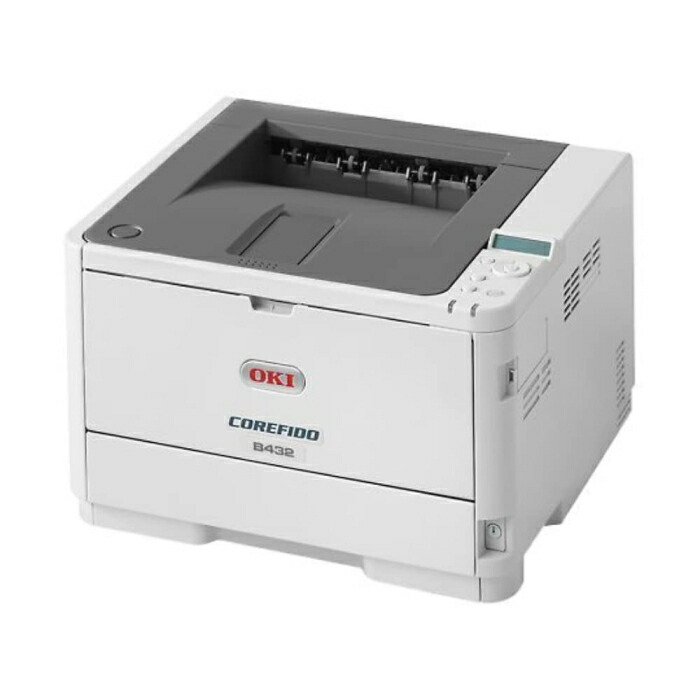 OKI 沖電気 B432dnw COREFIDO モノクロレーザープリンター トナー 1200×1200 dpi 最大限度質問用紙大きさA4 繋ぎ合わせる(USB)〇 繋ぎ合わせる(有線ローカルエリアネットワーク/無線電話ローカルエリアネットワーク)〇 スキャナー役立つこと有り 写し物役立つこと有り 白いこと