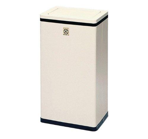 ぶんぶく 角型円形交差点屑入 ＲＳＬ－２０Ｎ（象牙色）【ZDS18】 ゴミ箱-インテリア・寝具・収納