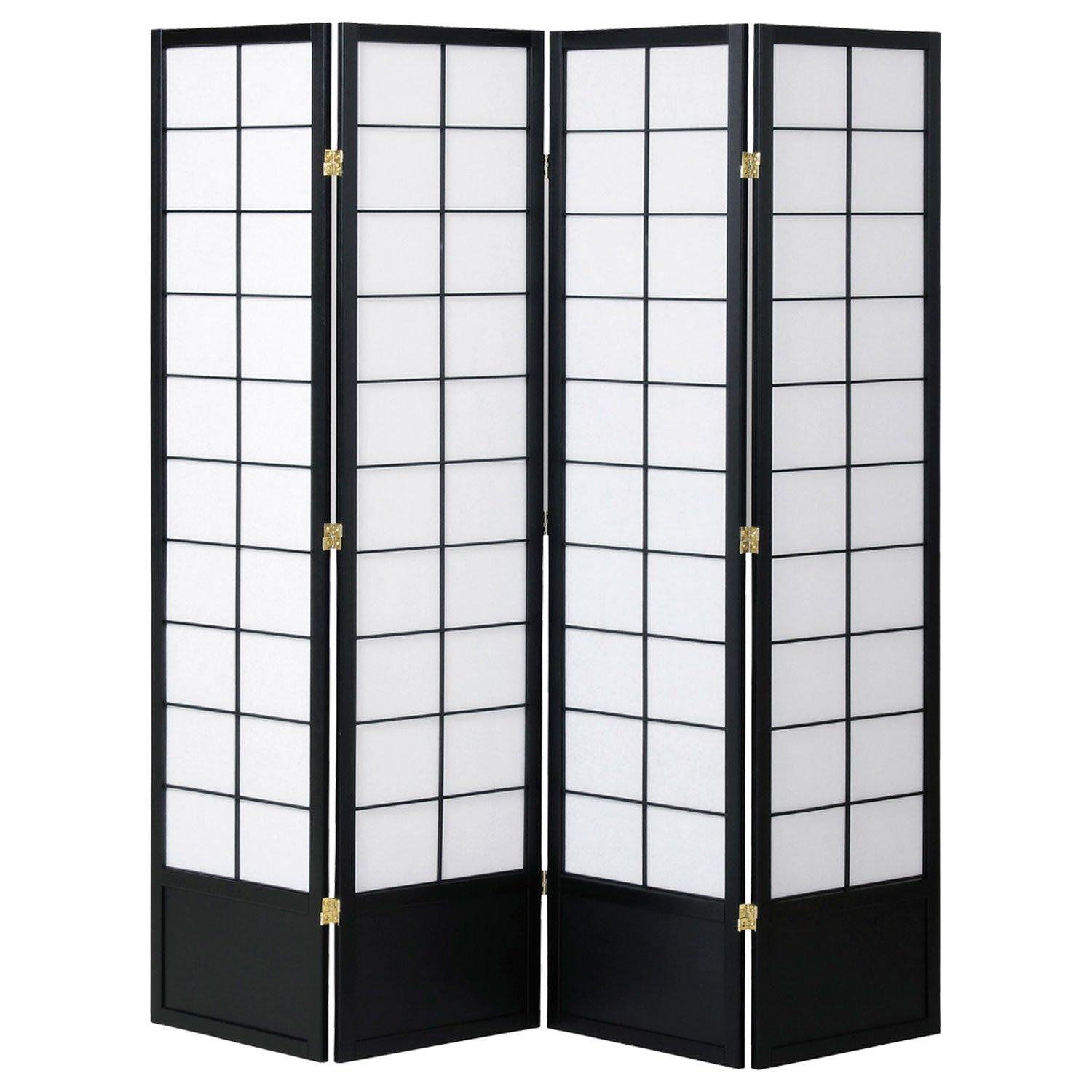 弘益 和風衝立4連 JP-S180-4(BK)｜ECJOY！店