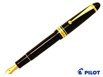 パイロットコーポレーション 万年筆 カスタム743 FKK-3000R-B-(F) ブラック細字