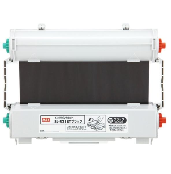 マックス ビーポップ　CPM-200用　インクリボンカセット　ブラック SL-R218T 1個