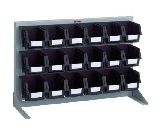TRUSCO トラスコ中山 ＴＲＵＳＣＯ 導電性パネルコンテナラック片面卓上式９００×３０５×６００ 銀 T-0636N-E 3526640