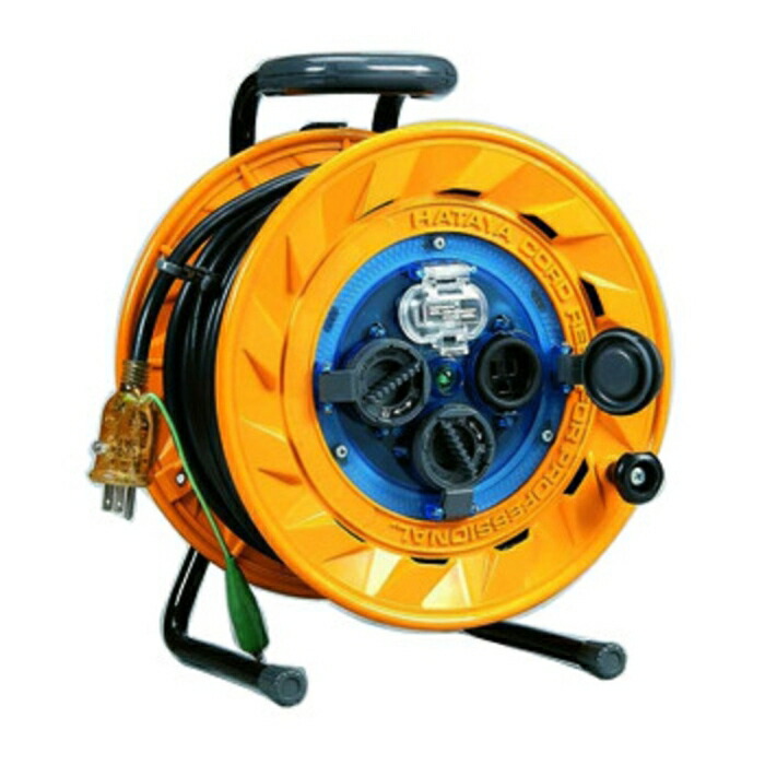 畑屋製造所 ハタヤ（ハタヤリミテッド） 防雨型ブレーカーリール ３０ｍ 地びた付 BF-301K 1055534