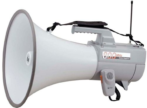 TOA 無線電話メガホン ３０Ｗ呼び子音付 ER-2830W
