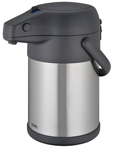 サーモス(THERMOS) ステンレスエアーポット 3.0L (ステンレス鋼黒いこと) TAH-3000-SBK