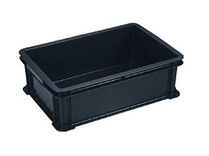 岐阜プラスチック工業 リス RBE型導電性コンテナーRB-23導電 黒 リス RBEガタドウデンセイコンテナーRB-23ドウデン ブラックRBE-23 (RB-23)