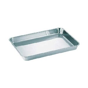 TRUSCO トラスコ中山 TRUSCO ステンレス浅型角バット 2枚取 TRUSCO ステンレスアサガタカクバット 2マイドリT-NC-0 (P)
