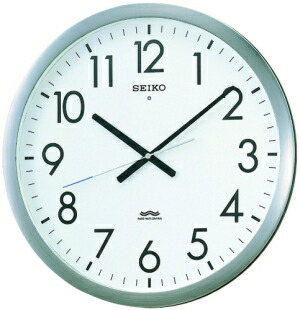 セイコーウオッチ SEIKO CLOCK (セイコークロック) 掛け時計 電波 アナログ オフィスタイプ 金属枠 KS266S|ECJOY!店