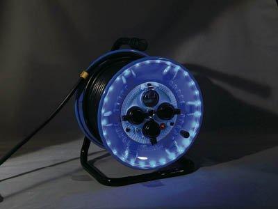 日動産業 日動 防雨型電気工膜鳴楽器 LED生産ライン膜鳴楽器 青 NPWLEK33B