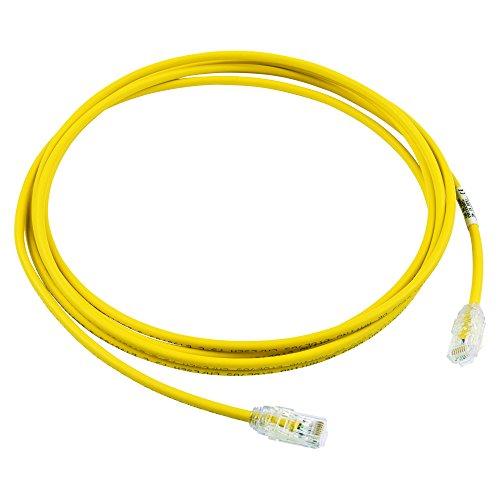 パンドウイット カテゴリ6A 超細径パッチコード(3m、黄) UTP28X3MYL(UTP28X3MYL)