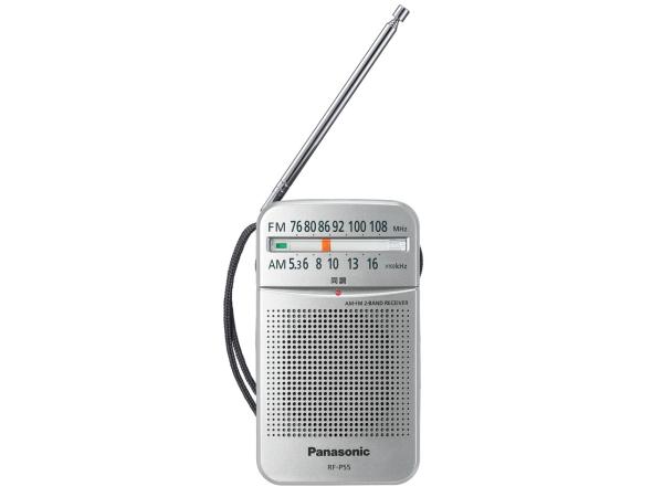 楽天市場】パナソニック FM AM 2バンドレシーバー (シルバー) RF-2450