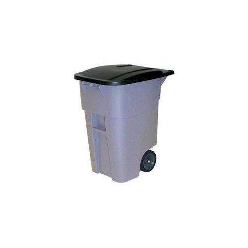 Rubbermaid Commercial Products 思われ人お手伝いさん ビッグホイールコンテナＲＭ９Ｗ２７ＧＹ 薄墨色【KKV3702】