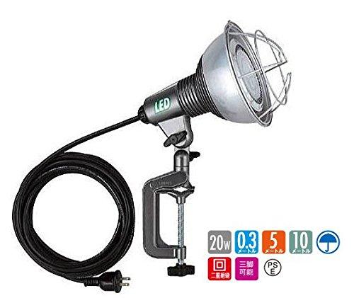 畑屋製造所 ハタヤ LED御役目灯 20W白熱電球色広角印字機 電話線5m code:8194031