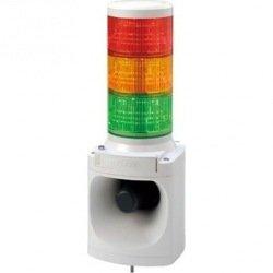 パトライト(Patlite) ＬＥＤ信号電子音報知器赤黄緑　LKEH-302FA-RYG ﾎｳﾁｷ
