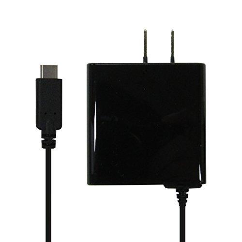 オズマ ニンテンドースイッチ 充電器 （ACアダプター） 1.5m Nintendo Switchを充電できるUSB Type-Cコネクタ搭載2.4A出力のAC充電器 USBポート×1搭載モデル ブラック ACU-10C24K画像