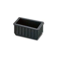 HILOGIC ハイロジック イス脚キャップ黒24×45×25mm 入数200
