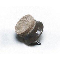 HILOGIC ハイロジック 打込フェルト ブラウン 19mm丸 入数200