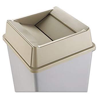 Rubbermaid Commercial Products 266402ラバーメイド アンタッチャブルスクエアコンテナ用フタ スウィング式 132.5L8194524｜ECJOY！店