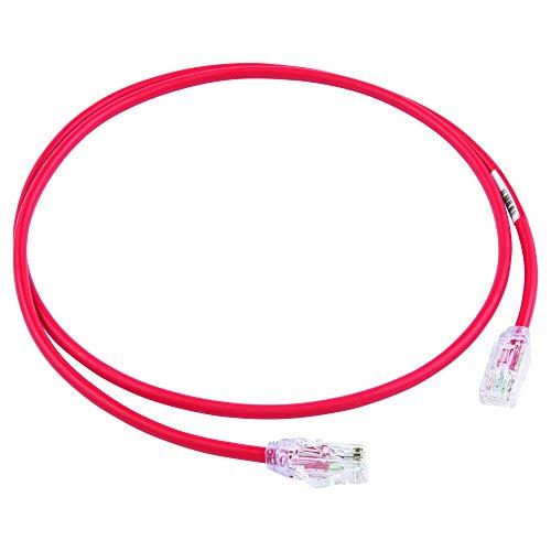 UTP28X15MRDパンドウイット カテゴリ6A細径パッチコード 15m 赤7853521
