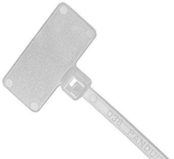 PLF1MM10パンドウイット 旗型手合いナイロン一緒になるダンス楽隊 白 (1000本入)8146446
