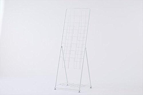 アールエフヤマカワ パンフレットスタンド7段ダブル ホワイト RFPFS-DBWH 1個