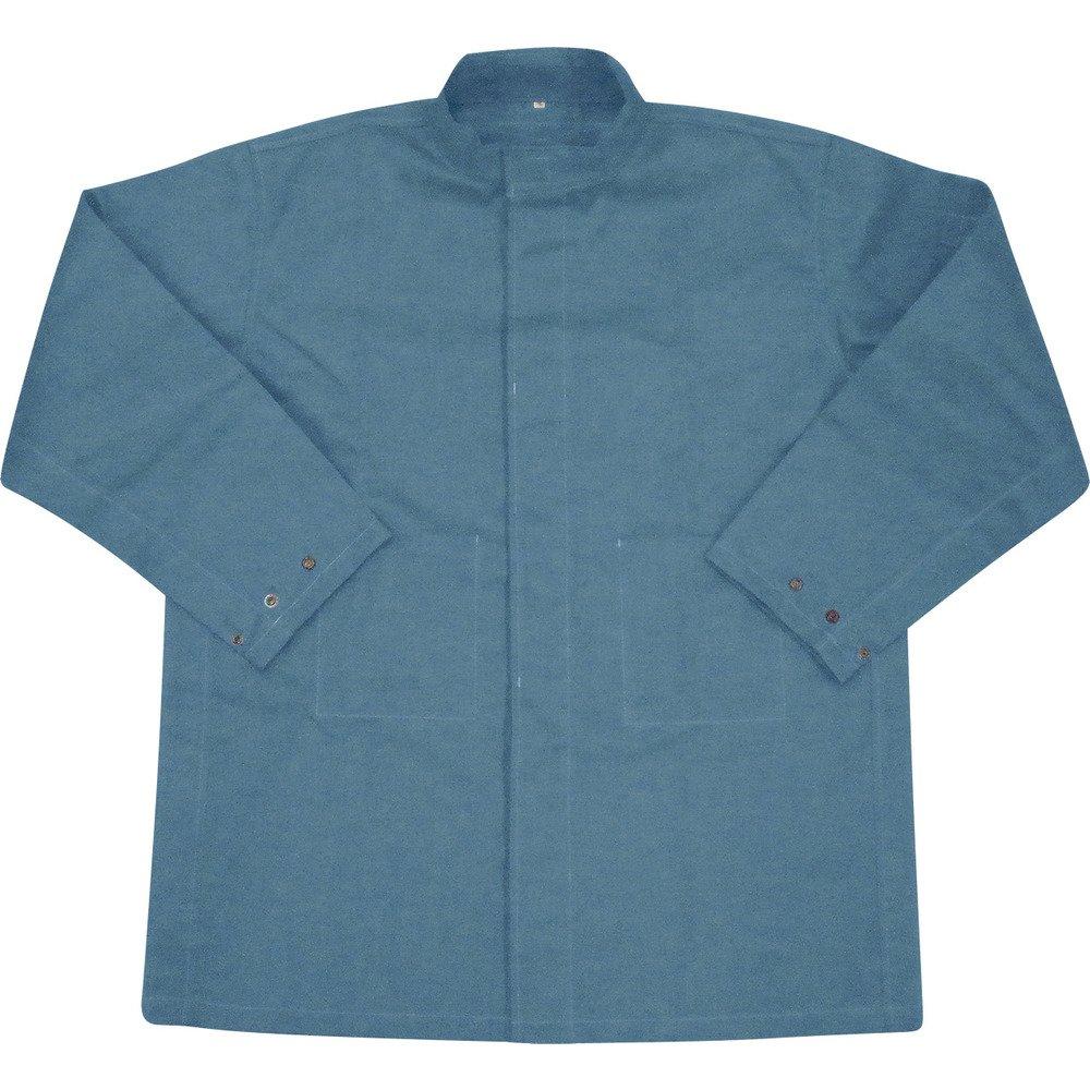 YSPW1BXL吉野 変わり種(耐熱・耐切創)やり方服 厚地の外套 ネイビーブルー8290844
