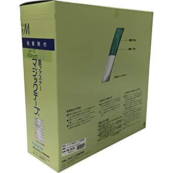 ユタカメイク PG561Nユタカ へばり着く付神通力磁気テープ切売り箱 B 100mm×25m 白いこと7947399