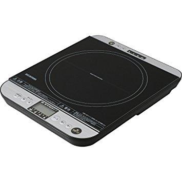 IRISOHYAMA アイリスオーヤマ 卓上IHコンロ 御目にかかる取りまわし式 1400W(IHC-T61-B)