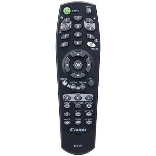 CANON キャノン リモコン RS-RC07(WUX7000Z/WUX6600Z/WUX5800Z/WUX7500/WUX6700/WUX5800用)[2408C001](RS-RC07)