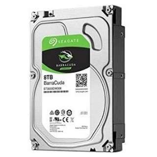 フィールドレイク Guardian Barracudaシリーズ 3.5インチ内蔵HDD 8TB SATA 6.0Gb/s 256MB(ST8000DM004)