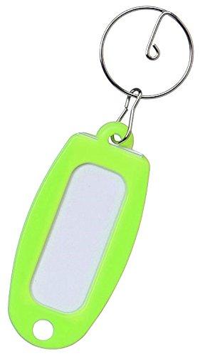 大一鋼業 キーホルダーネームホルダーマーキー黄緑1000個セット｜ECJOY！店 22,365円