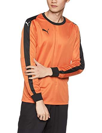 PUMA プーマ プーマ　ＬＩＧＡ　ＧＫ　シャツ　パッドツキ　品番：７２９９６５　カラー：ＧＯＬＤＥＮ　ＰＯＰＰＹ－（０４）　サイズ：Ｓ