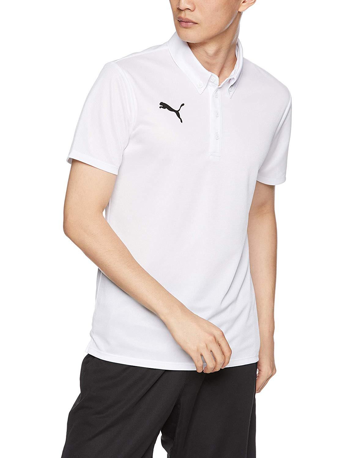 PUMA プーマ プーマ　ＳＳ　ポロシャツ　品番：６５６３３６　カラー：ＷＨＩＴＥ（０１）　サイズ：Ｌ