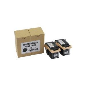 ノーブランド 汎用トナー EPSON LPC3T35Kタイプ ブラック 2個/箱(LPC3T35KPVハンヨウヒン)