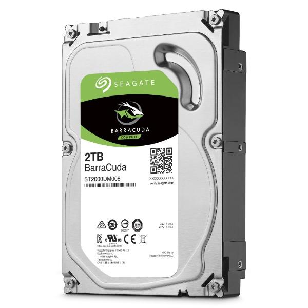 フィールドレイク Guardian Barracuda続きもの 3.5in内蔵HDD 2結核症 SATA6.0Gb/s 7200rpm 256MB(ST2000DM008)