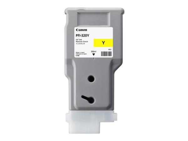 CANON 加農砲 キヤノンインクタンク PFI-320 Y(PFI-320 Y)
