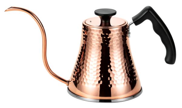 アサヒ 食楽細工場 IH相応う 銅製鎚目コーヒーサーバーケトル 0.8L CNE315 (1236300)