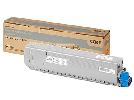 OKI 沖電気 トナーカートリッジ イエロー (C844dnw/835dnwt/835dnw/824dn)(TC-C3BY1)｜ECJOY！店