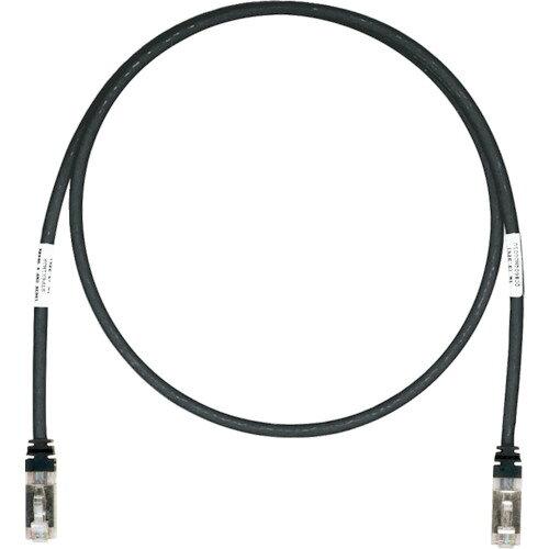 パンドウイットコーポレーション パンドウイット CAT6A/CAT6 シールドパッチコード 7m 黒