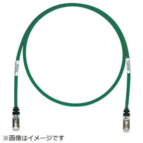 パンドウイットコーポレーション パンドウイット CAT6A/CAT6 シールドパッチコード 40m 緑