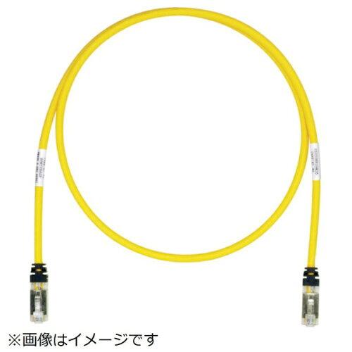 パンドウイットコーポレーション パンドウイット CAT6A/CAT6 シールドパッチコード 10m 黄